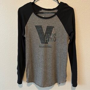 Vans Gray Checkered Logo Tee